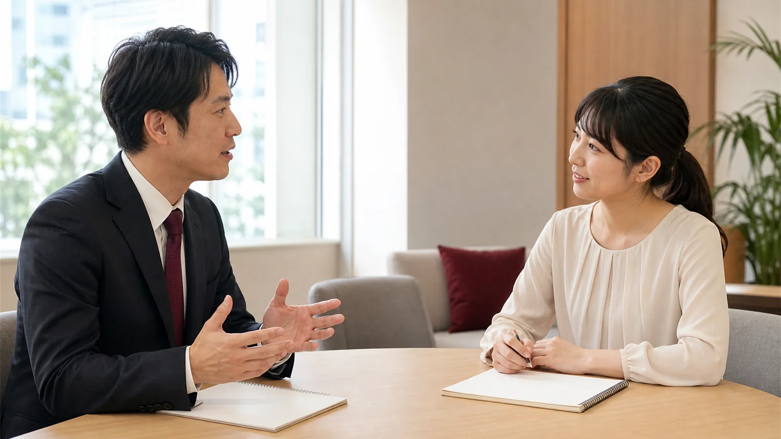 初級コースでコーチングの基礎を学ぶ受講者